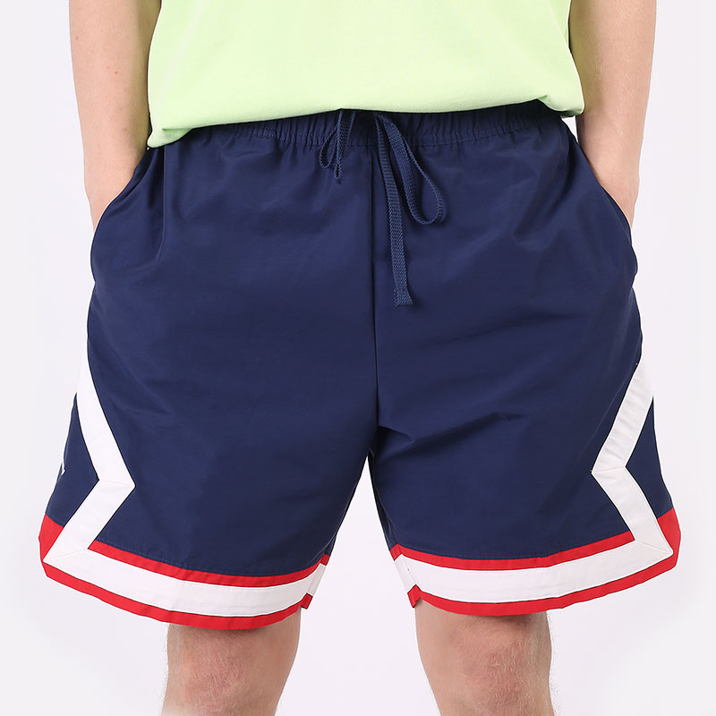 мужские синие шорты  Jordan Paris Saint-Germain Jumpman Shorts DB6516-410 - цена, описание, фото 2